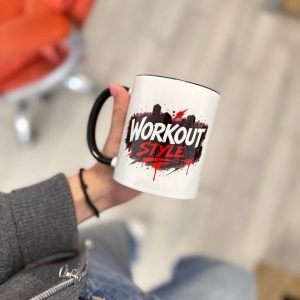 кольорові чашки 330 мл з принтом на замовлення