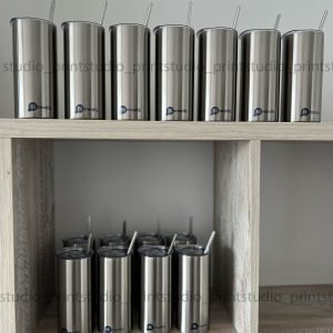 металева термочашка з логотипом