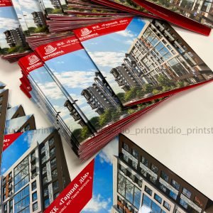 друк буклетів для реклами бізнесу на замовлення Studio Print
