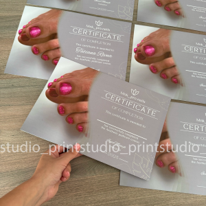 друк дипломів на замовлення Studio Print